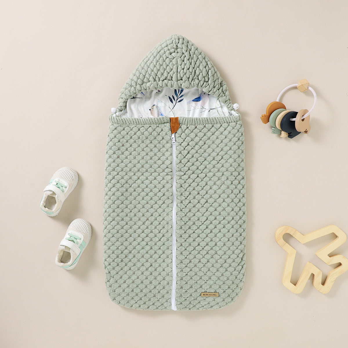 Soft Newborn Swaddle Cocoon for Better Sleep
