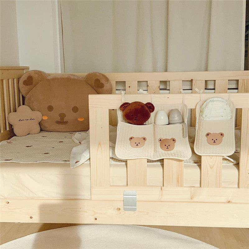 Bedside Baby Bottle & Diaper Organizer